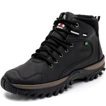 Bota Coturno Adventure Masculina Para Trilha Conforto Reforçada - WGR Boots