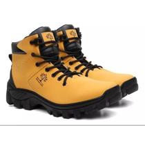 Bota coturno adventure masculina super resistente e confortavel