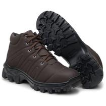 Bota Coturno Adventure Masculina Tratorada Resistente Macia