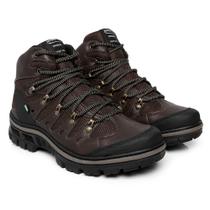 Bota Coturno Adventure Masculina Tratorada Trilha Motociclistas Dia Dia Cadarço Sola Antiderrapante