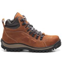 Bota Coturno Adventure Masculino Couro Palmilha Gel 1901