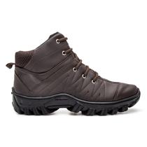 Bota Coturno Adventure Masculino Marrom Bravatto