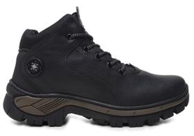 Bota Coturno Adventure Masculino Preto Reforçada