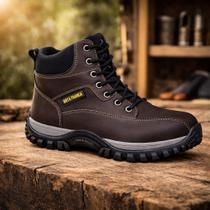 Bota Coturno Adventure Masculino Robusto Resistente Solado Antiderrapante Acabamento Premium Bota Coturno Adventure Masculino Robusto Resistente Solado Antiderrapante Acabamento Premium