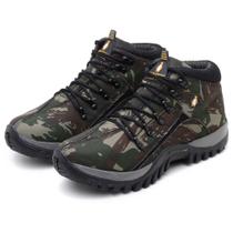 Bota Coturno Adventure Militar Feminino Adulto Infantil Para Trilha Viagens Parra Boots