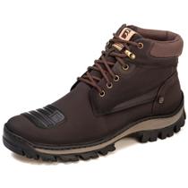 Bota Coturno Adventure Motociclista Masculino Cadarço Resistente Confortável