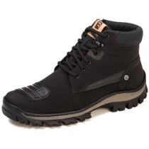 Bota Coturno Adventure Motociclista Masculino Cadarço Resistente Confortável