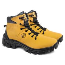 Bota Coturno Adventure Venetto Masculino Couro Conforto