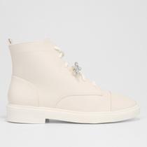 Bota Coturno Anacapri Enfeite Pedraria Feminina
