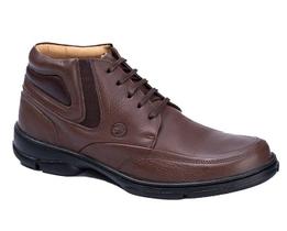Bota Coturno Anatomic Gel Em Couro 7898 Masculino