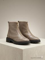 Bota coturno Bege Castor 816 Rio de Luz Bota coturno Bege Castor 816 Rio de Luz