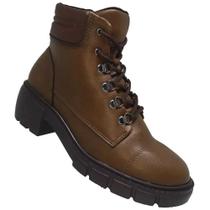 Bota Coturno Beira Rio Camel Ref:9077.102