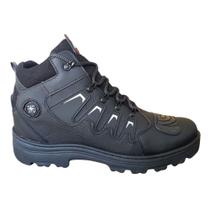 Bota Coturno Boot Motoqueiro Numeracao Especial West Line 077GIG Bota Coturno Boot Motoqueiro Numeracao Especial West Line 077GIG
