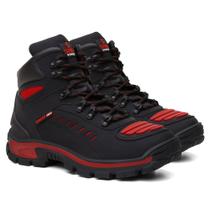 Bota Coturno Botina Motoqueiro Masculino Em Couro Nobre Palmilha Em Gel Resistente Original Shelga