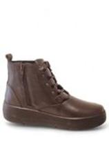 Bota coturno cafe levecomfort - f11913b Bota coturno cafe levecomfort - f11913b