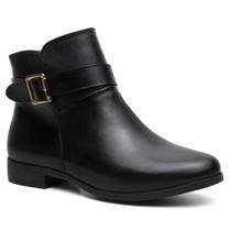 Bota Coturno Cano Curto em Couro Legitimo Feminino Conforto Country Bota Coturno Cano Curto em Couro Legitimo Feminino Conforto Country