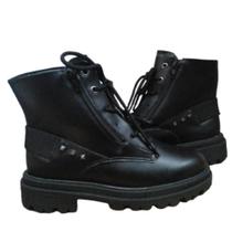 Bota coturno cano curto ramarim ref: 62104 feminino