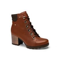 Bota coturno cano curto salto bloco feminina dakota g5831