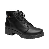 Bota Coturno Cano Curto Salto Bloco Feminina Mississipi Preto 36 Bota Coturno Cano Curto Salto Bloco Feminina Mississipi Preto 36