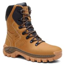 Bota Coturno Cano Longo Adventure em Couro Legítimo Masculino - Via Livre