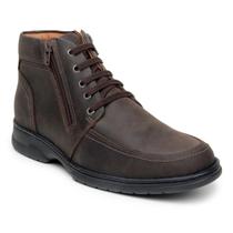 Bota Coturno Capiau 51601 Anatomic Confort Gel Flex Castanho