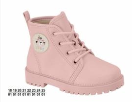 Bota Coturno Casual Infantil Feminino Molekinha