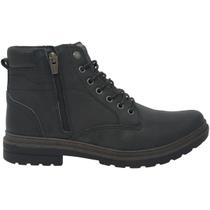 Bota Coturno Casual Masculino em Couro FreeWay Django