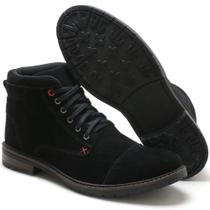 Bota Coturno Casual Social Masculino Cano Médio Confortável