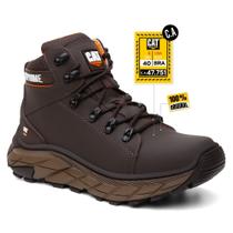 Bota Coturno Cat prime Couro Legitimo Com C.a Envio Imediato