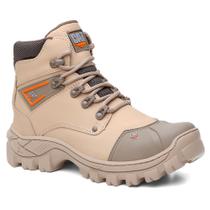 Bota Coturno Catprime Biqueira Pvc Com C.a Palmilha Em Gel