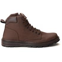 Bota Coturno Costurada Masculino Ferraroni Marrom