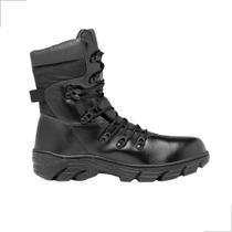 Bota Coturno Couro Militar Masculino Tático Motoqueiro resgates samu Confortavel