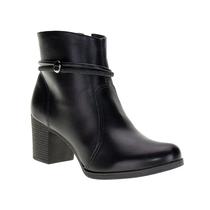 Bota Coturno Dakota Ankle Boot Salto Grosso G9641 Preto