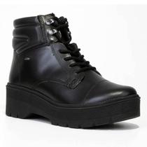 Bota Coturno Dakota Cano Médio Feminina - Preto