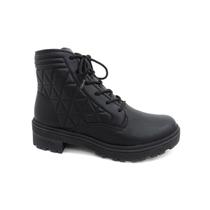 Bota coturno dakota salto baixo feminino g5655 (04 - preto