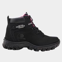 Bota Coturno de Segurança Bico PVC para Trabalho Confortavel
