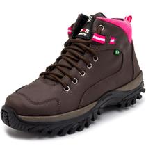 Bota Coturno De Segurança Feminino Cano Curto Super Conforto