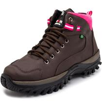 Bota Coturno De Segurança Feminino Cano Curto Super Conforto