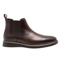 Bota Coturno Democrata Metropolitan James Hi-soft 32 Couro Mogno