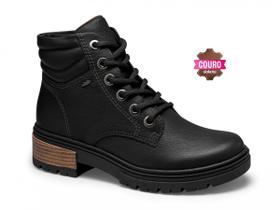 Bota Coturno Em Couro Dakota G9781 Feminino