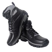 Bota Coturno em couro legitimo do 35 ao 46
