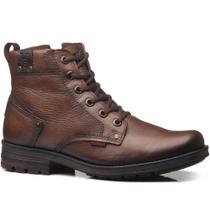 Bota Coturno Em Couro Marrom Pegada 181305 Bota Coturno Em Couro Marrom Pegada 181305