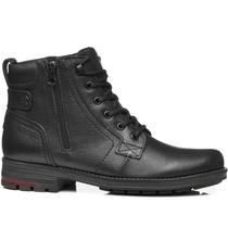 Bota Coturno Em Couro Pegada Masculino Adulto - Ref 181314-03 - Tam 38 ao 44