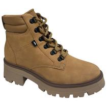 Bota Coturno Fem Dakota Tratorado DA124 camelo
