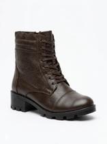 Bota coturno fem trilha da lua - 310 couro