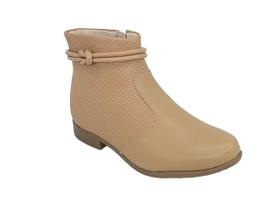 Bota Coturno Feminina Cano Baixo Moleca 5335110