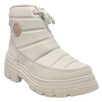 Bota Coturno Feminina Cano Curto Conforto Kolosh C3763 Bota Coturno Feminina Cano Curto Conforto Kolosh C3763