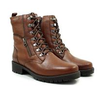 Bota Coturno Feminina Chamonix com Zíper