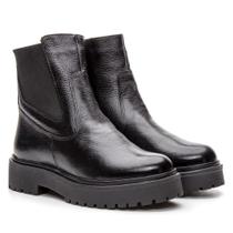Bota Coturno Feminina Moda Casual Sola Tratorada Robusta Modelo Descolado Praticidade