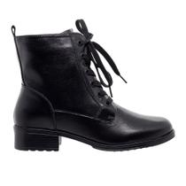 Bota Coturno Feminina Mooncity 72112 Preta